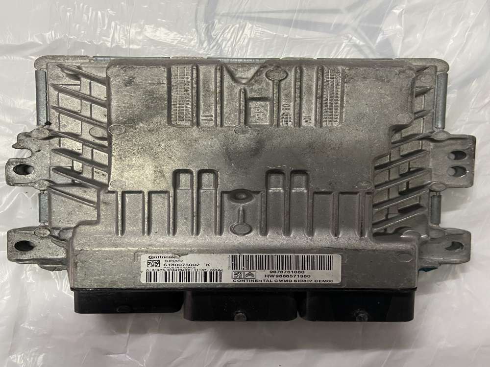 S180075002K PEUGEOT 508 1.6 HDİ SİD807 MOTOR BEYNİ