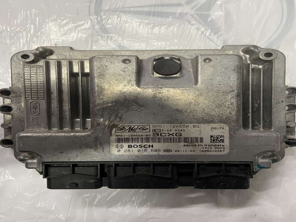 9M51-12A650-BG Ford Focus 1.6 Motor Beyni ECU 0281015608