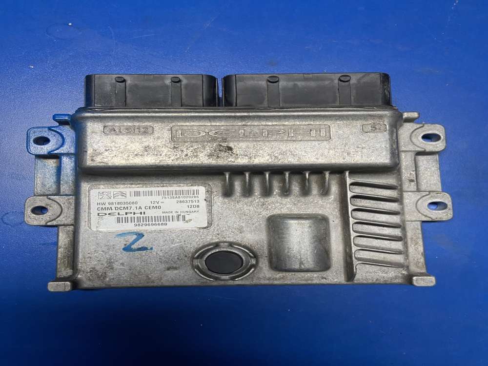 9827973880 9818035080 PEUGEOT EXPERT DCM7.1A MOTOR BEYNİ