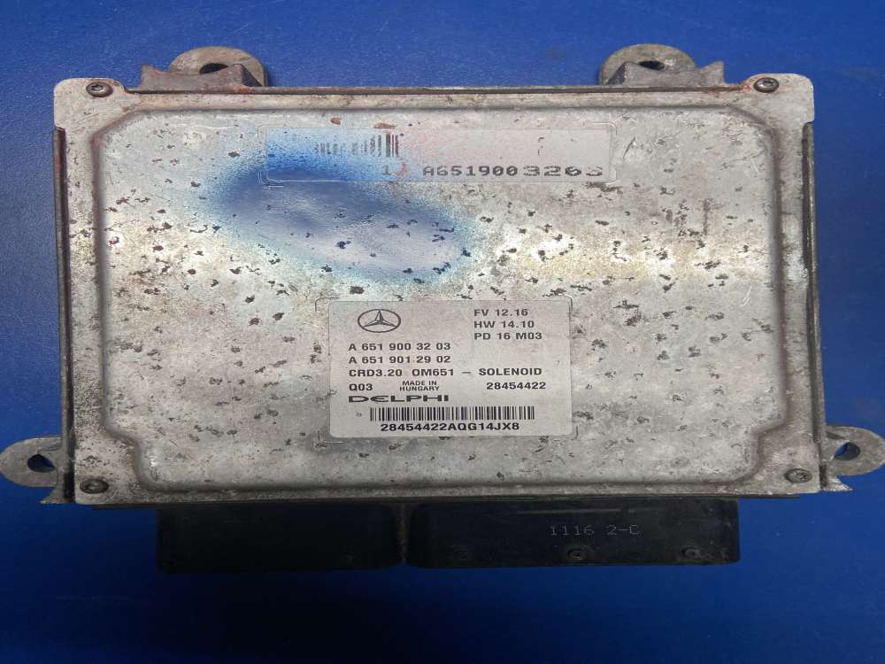 A6519003203 MERCEDES W906 SPRINTER 2.2CDI MOTOR BEYNİ A6519012902