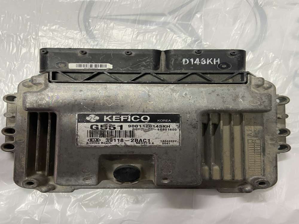 39118-2BAC1 HYUNDAİ KİA KEFICO MED17.9.8 ÇIKMA MOTOR BEYNİ