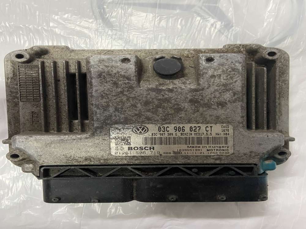 03C906027CT MED17.5.5 0261S06719 VW SCİROCCO MOTOR BEYNİ