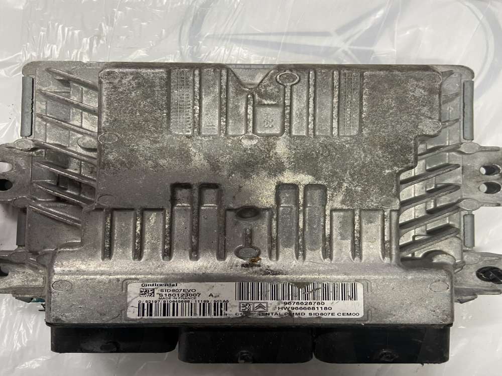 9678628780-Peugeot Citroen 1.6 HDI Motor Beyni 9678628780 SID807EVO