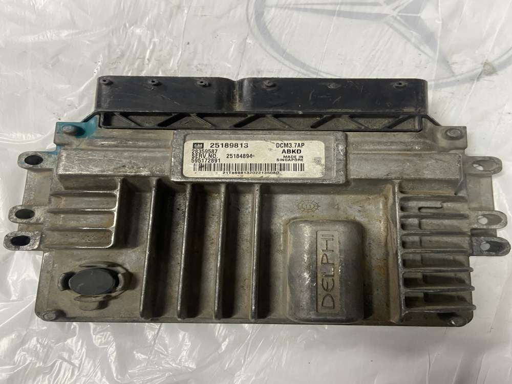 25189813 DCM3.7AP CHEVROLET CAPTİVA MOTOR BEYNİ