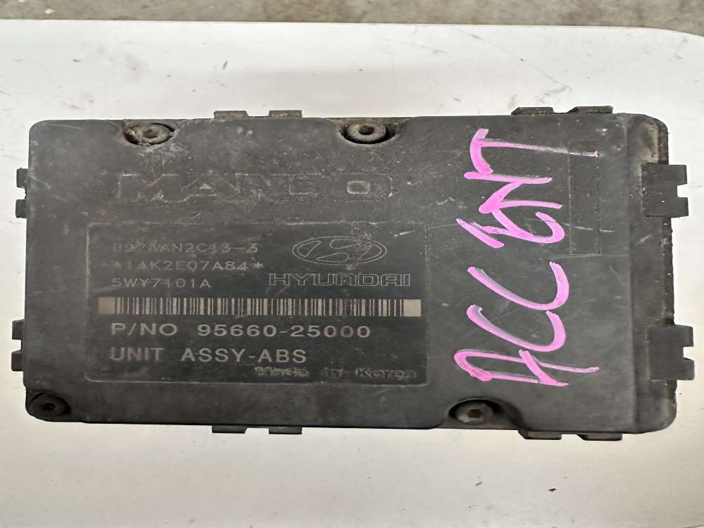 95660-25000  Hyundai Accent ABS Beyni 58910-25310 BH60100900