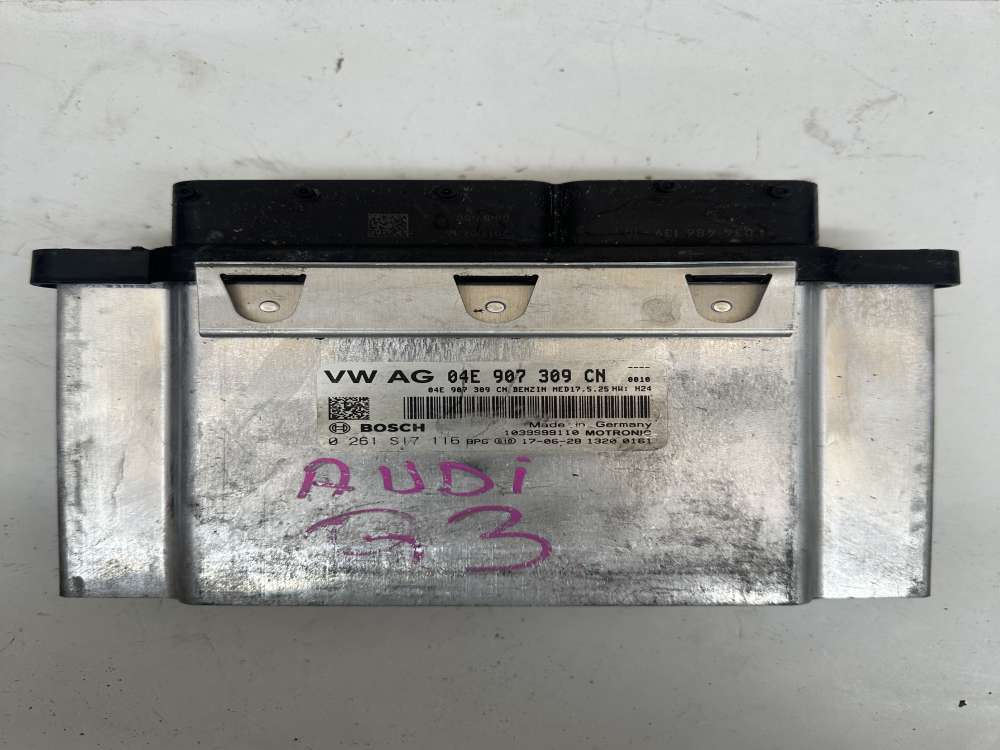 04E907309CN 0261S17116 AUDİ Q3 MED17.5.25  1.4 MOTOR BEYNİ