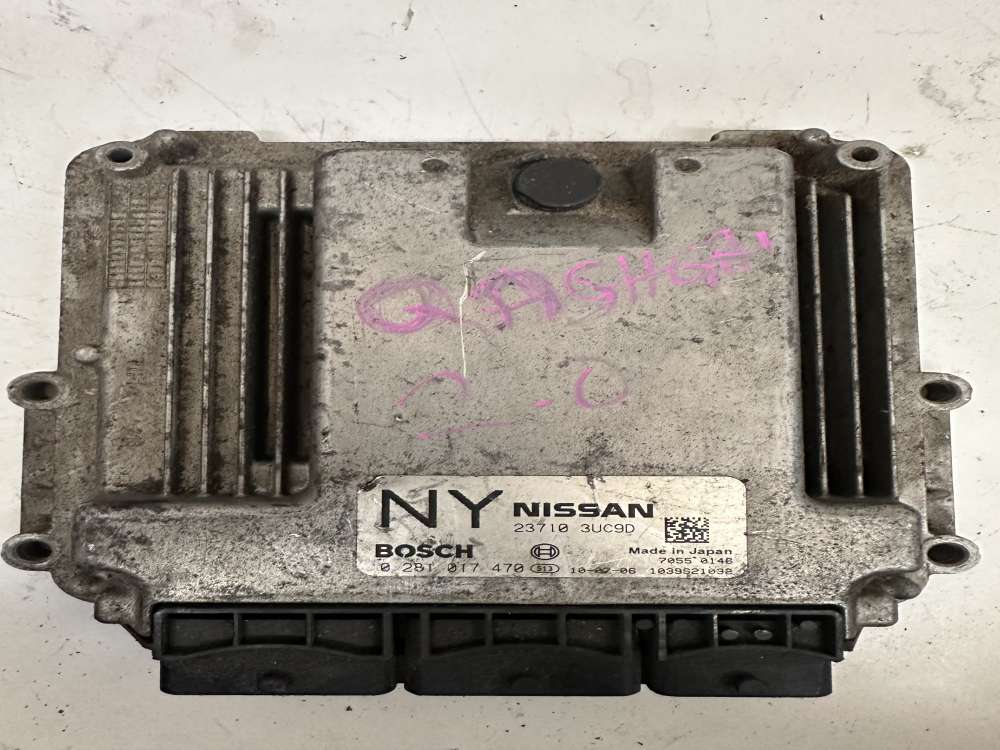 0281017470 NİSSAN QASHQAİ 2.0 DCİ MOTOR BEYNİ 23710-3UC9D