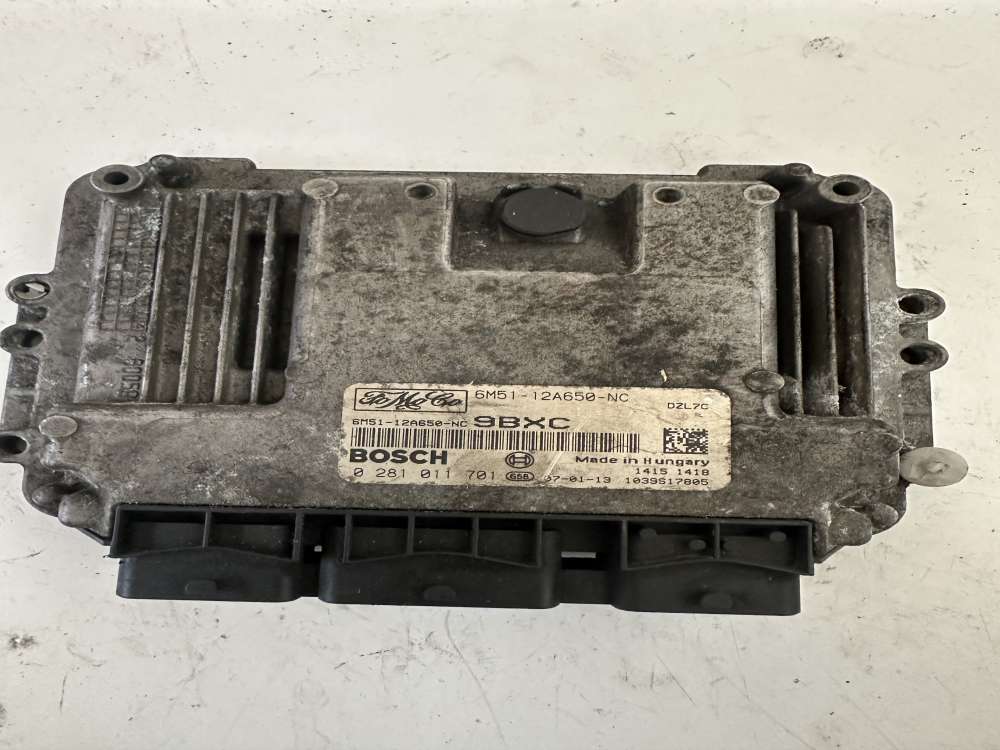 8M51-12A650-LB 0281011701 FORD FOCUS 2 1.6 TDCİ MOTOR BEYNİ