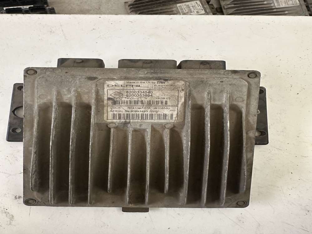 8200334540 RENAULT CLİO 1.5 DDCR MOTOR BEYNİ 8200412768