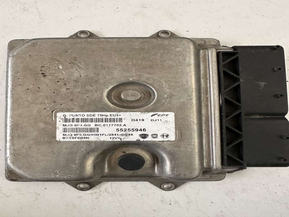 Fiat Grande Punto 1.3 Motor Beyni MJD 8F3.GG HW1FL 55255946