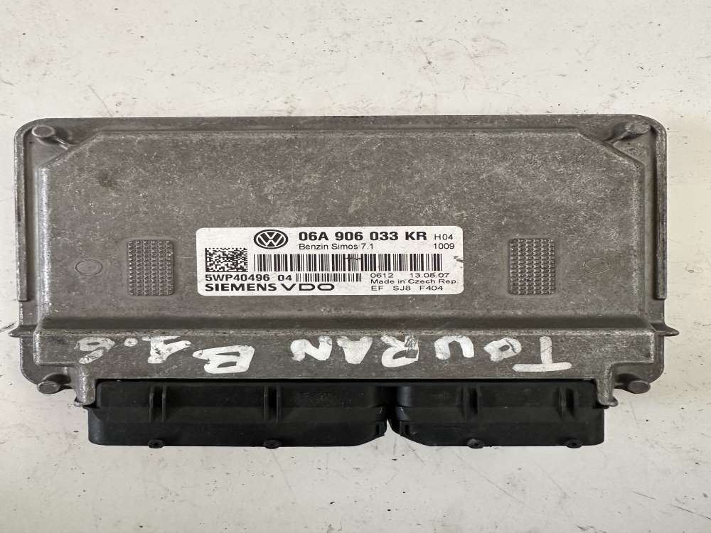 06A906033KR  VW Touran 1.6 MOTOR BEYNİ  SIMOS 7.1A