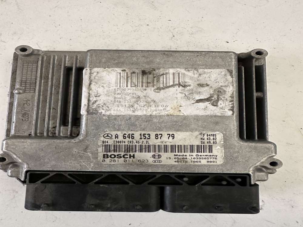 0281011623 A6461538779 CR3.41 MERCEDES W211 MOTOR BEYNİ